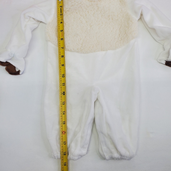 Little Lamb Costume Halloween /Trick or Treating Outfit  Soft & Comfy Size 6-12M - Picture 6 of 14
